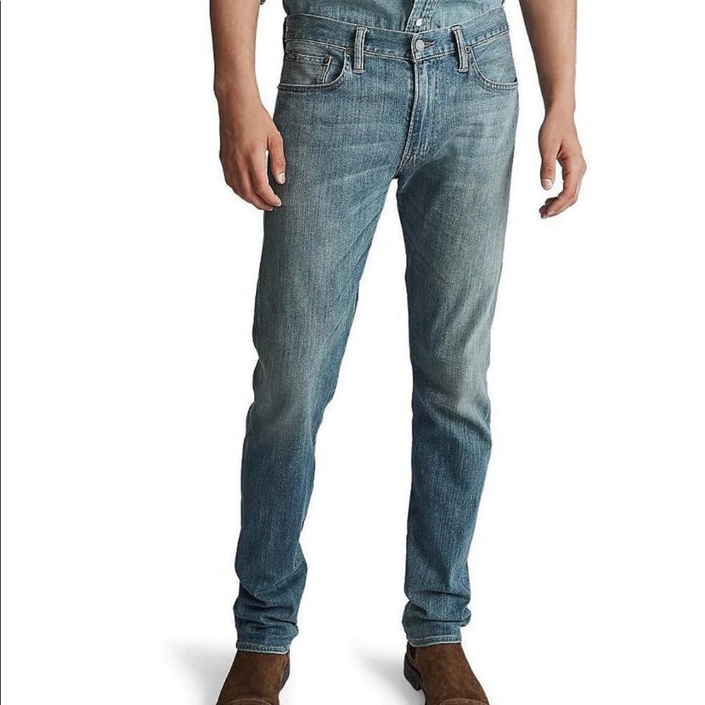 Polo Ralph Lauren
Varick Slim-Straight Stretch Jeans